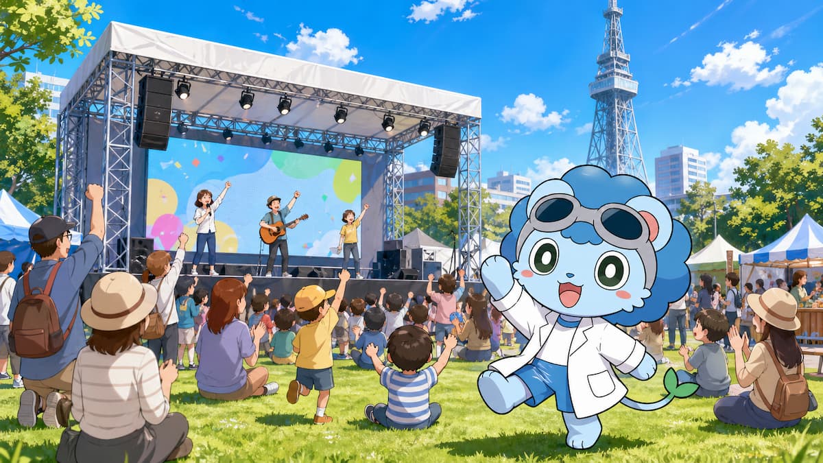 ステージエリアのイメージ画像